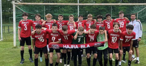 Minden fronton veretlenül lett bajnok U15-ös csapatunk