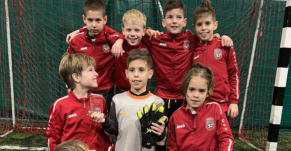 U9-es csapatunk az Aréna Kupán járt